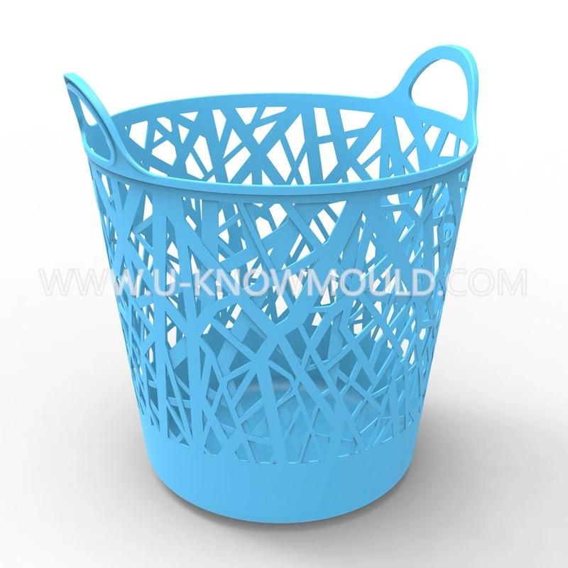 Injecton Mold Manufacturer for Plastic Laundry Basket Mold