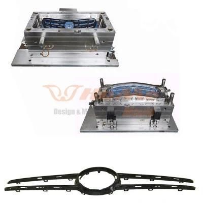 Plastic Injection Automotive Column Mold and Auto Parts Grill Plastic Injection Molding