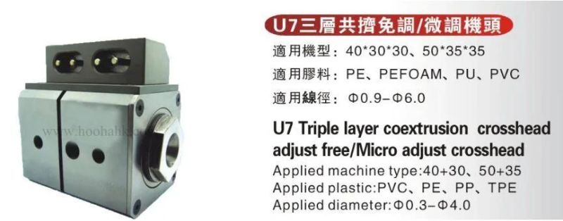 Fixed Centering Crosshead Extrusion Head in Cable and Wire Manufacturing Line