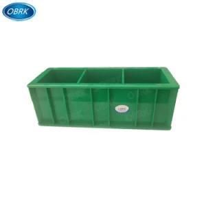 100*100*100mm Cement Mortar Three Gang Cube Mould Plastic Test Mold