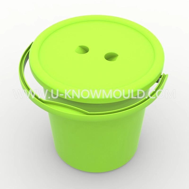 10L/30L/50L Customized Plastic Bucket Mould with Cover/Plastic Water Bucket Mold