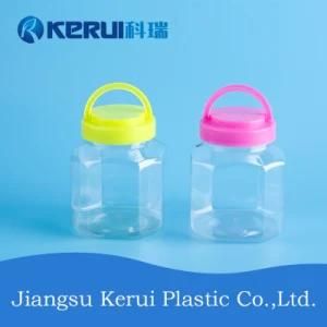 70mm 30g 500ml Pet Plastic Candy Square Bottle