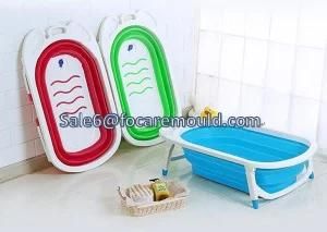 Two Color Collapsible Bathtub Plastic Injection Mold