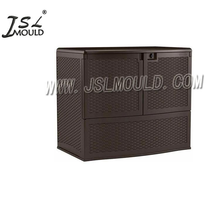 Premium Injection Plastic Wicker Storage Cabinet Mould