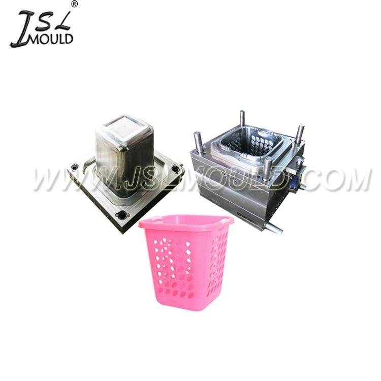 Rattan Plastic Laundry Storage Basket Mold