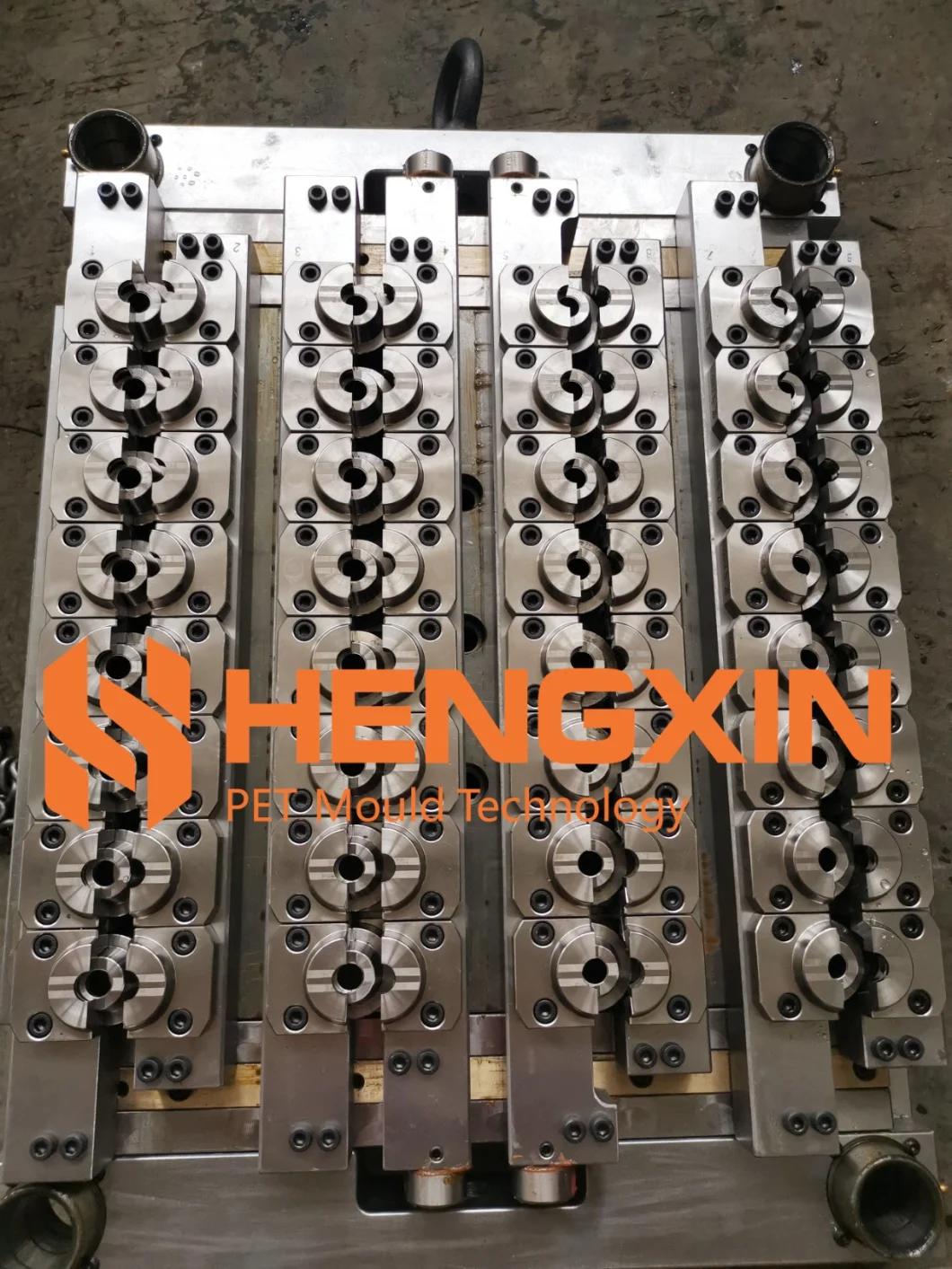 48cavity 3025 Neck Shut off Nozzle (pin valve gate) Hot Runner Preform Mould