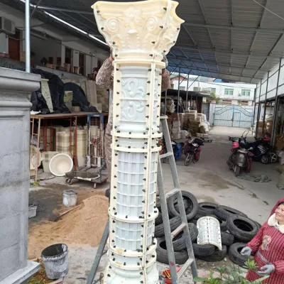 Concrete Stone Column Mould Concrete Columns Molds Concrete Pillar Roman Stone Column Mold ...