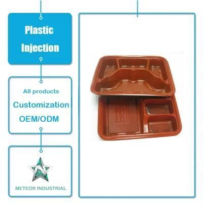 Customized Plastic Tableware Mould Plastic Fast Food Container Injection Tooling
