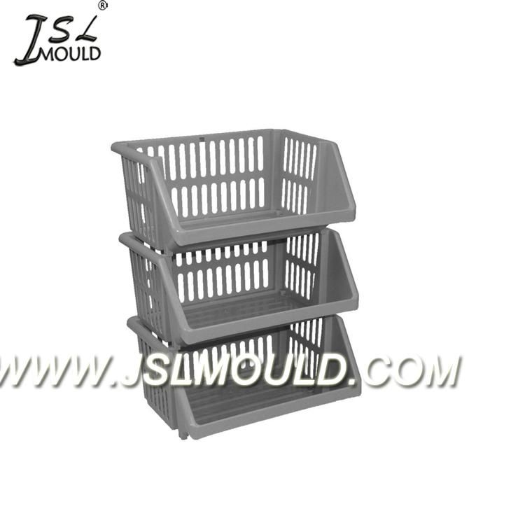 2-Layer Plastic Laundry Basket Injection Mold
