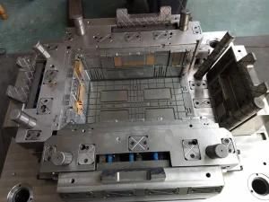 Plastic Injection Molding for Plastic Foldable Crate Bin Container Car Auto Parts