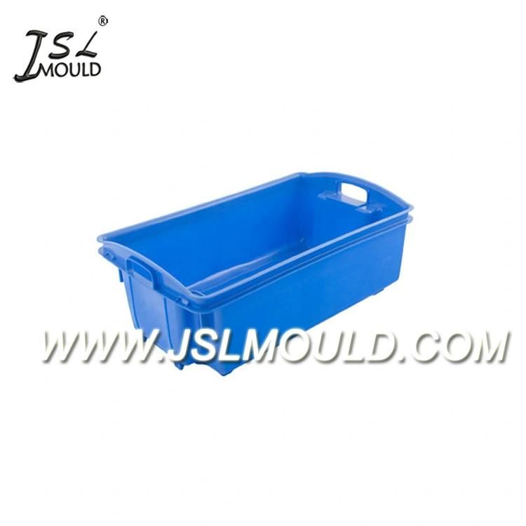 Customized Injection Stacking Plastic Fish Box Crate Mould