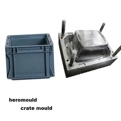 Plastic Injection Mold Plastic Heavy Duty Crate Mould Plastic Logistic Crate Injection ...