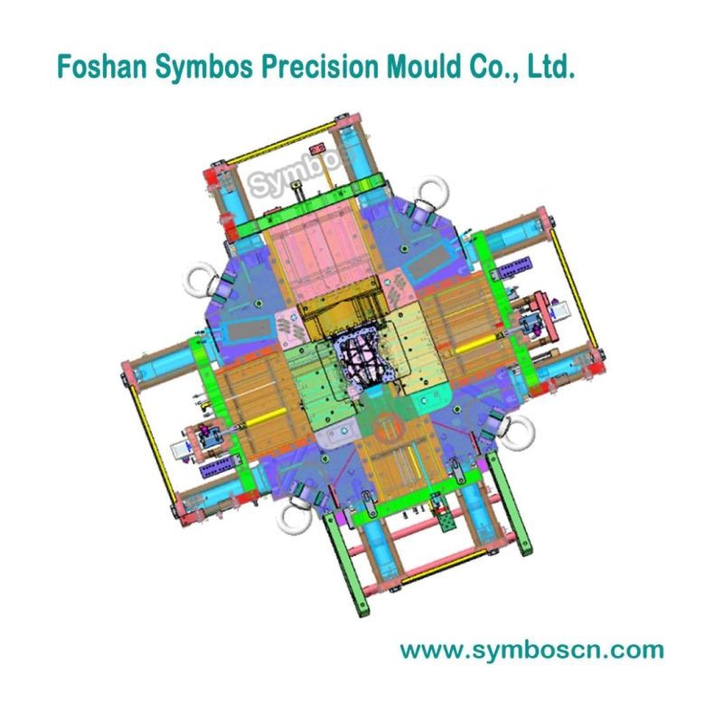 High Quality Competitive Price Customized Aluminum Zamak Hpdc Die Casting Mold for Auto Parts Hardware LED Lights Telecommunication