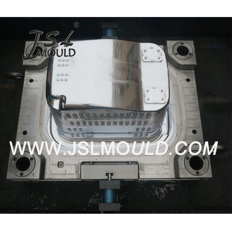 Custom Made Injection Stacking Plastic Folding Basket Mould