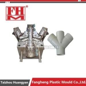 Plastic Injection PVC Double Y Type Elbow Pipe Fitting Mold