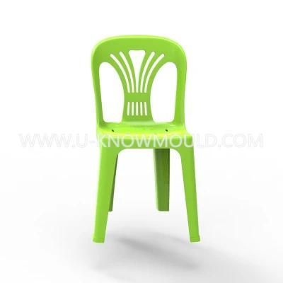 Antiskid Thickened Backrest Plastic Armless Chair Mould/Plastic Injection Chair Mold