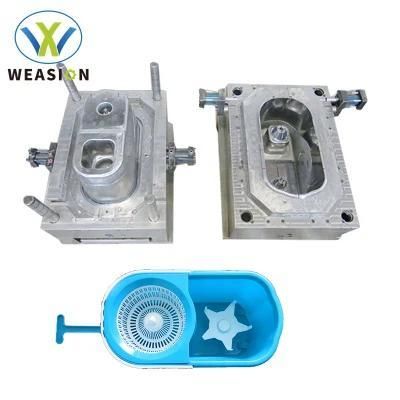 Excellent Quality 3D or 2D Multi Cavities Plastic Injection Mop Bucket Mould