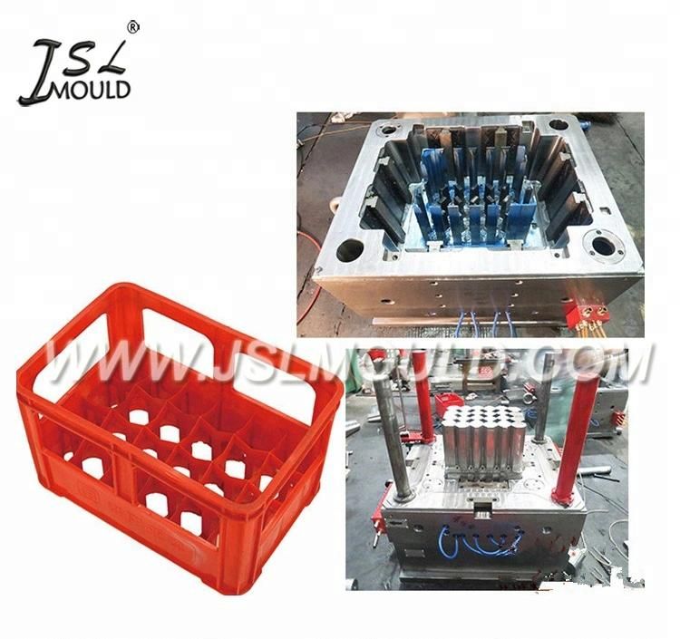 Quality Plastic Injection Beer Bottle Crate Mould