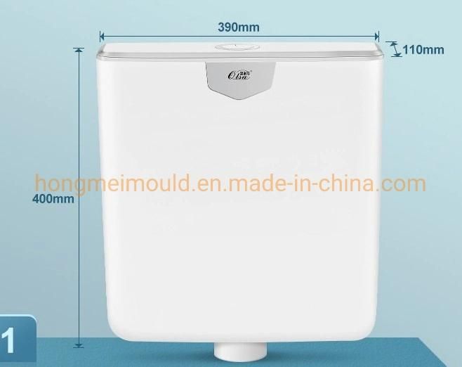 Plastic Bathroom Use Water Tank Injection Mould ABS Toilet Use Water Tank Mould
