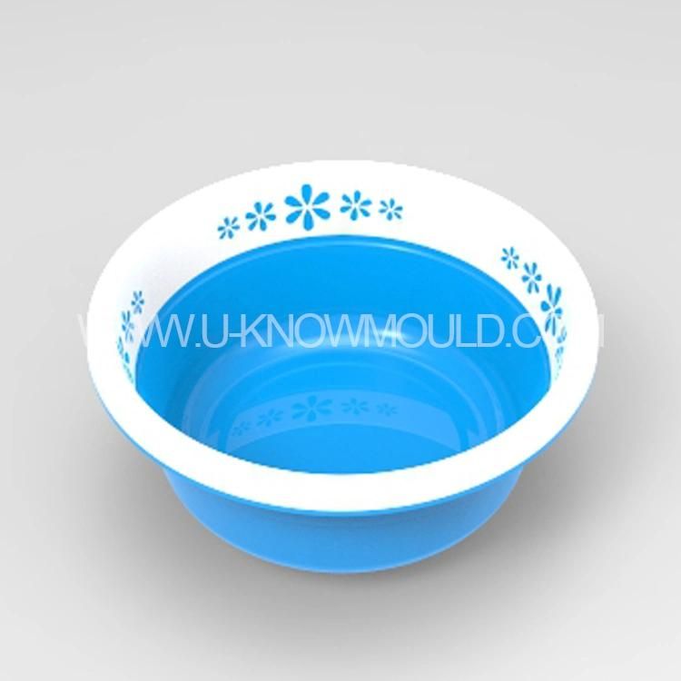 Big Size Wash Basin Mold with Two-Color