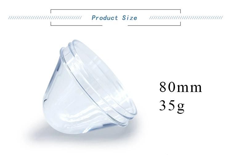 35g Pet Preform Manufacturer 80mm Neck Proform for Pet Jar