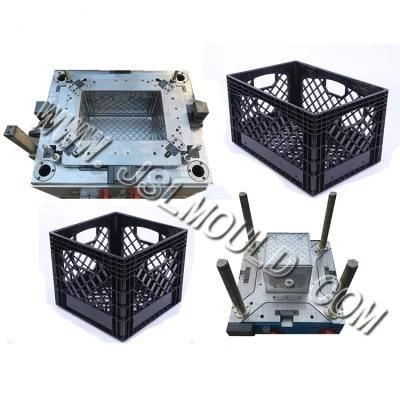 Quality Mold Factory USA Standard Injection Plastic Milk Crate Mould
