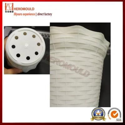 Plastic Injection Moulds Plastic Rattan Flowerpot Injection Mould Plastic Flowerpot Rattan ...