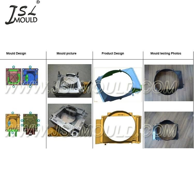 Injection Plastic Cooling Radiator Fan Shroud Mould