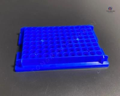 PCR Microplate Rack Te Blue 96 Well