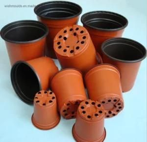 PP Plastic Flower Pot, Precision Plastic Injection Mould Manufacturer