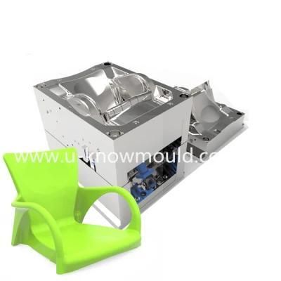 Plastic Metal Leg Chair Injection Mould Chair Mold in Taizhou