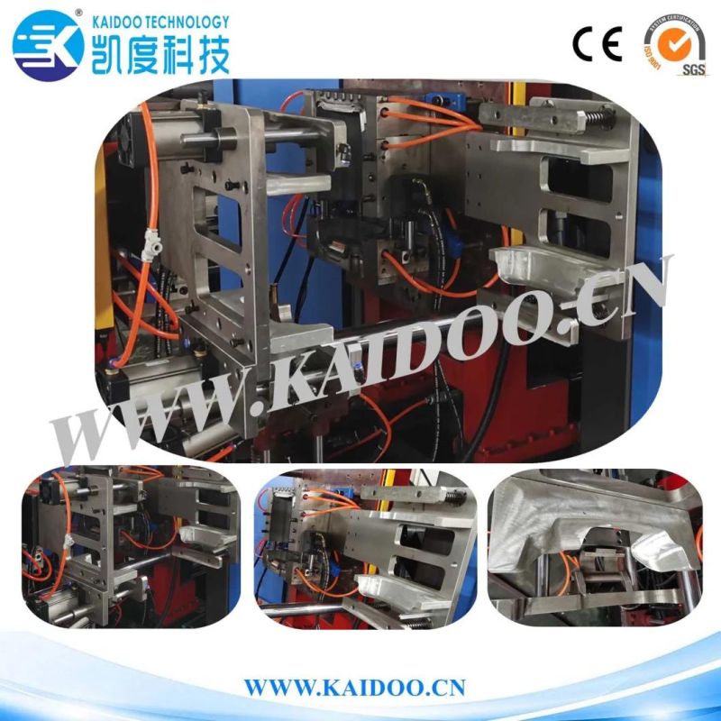 30L Stacking Bucket (catercorner) Blow Mould with Auto-Deflashing Device/Blow Mold