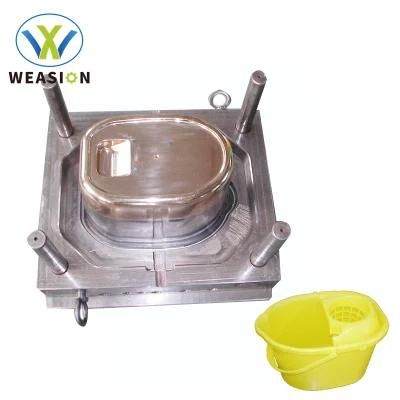 High Quality Multifunctional Plastic Mop Bucket Mould