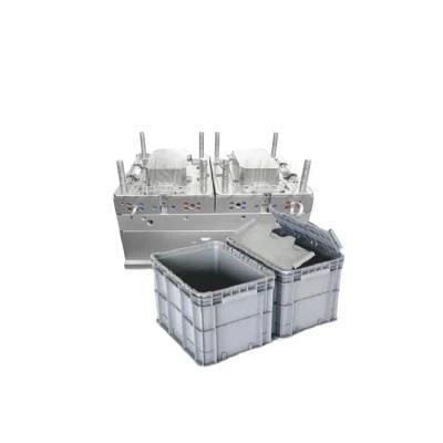 Quality Mold Factory Plastic Hinged Lid Storage Box Injection Mould
