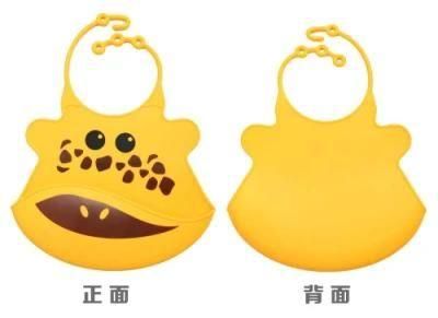 Hot Selling Rubber Silicone Material Custom Baby Bib