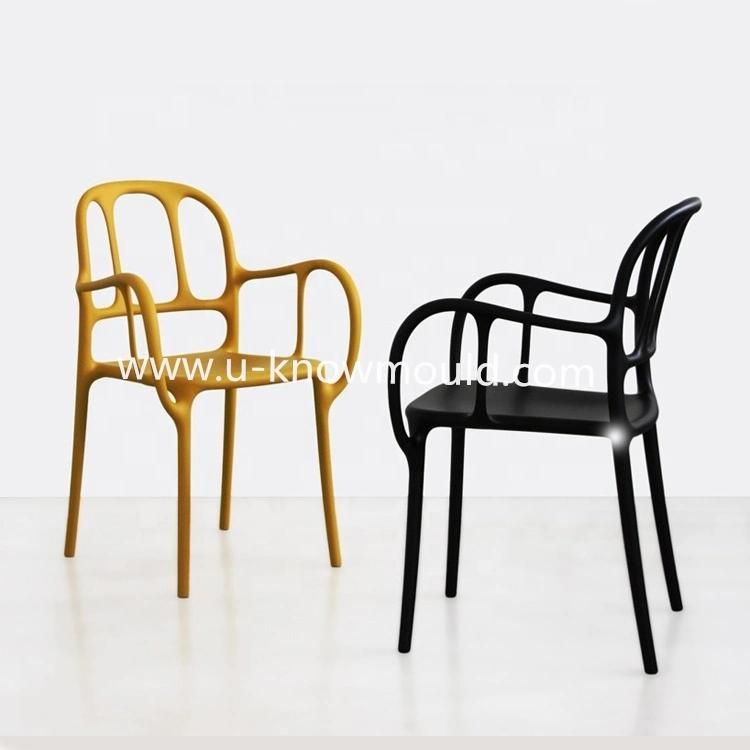 fashion Chair Mould High Speed Process Ggas Assist Style Furniture Mold