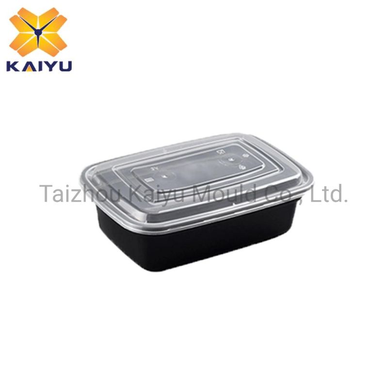Hot Selling PP Plastic Meal Lunch Box Mould Food Container Injection Mold in Taizhou