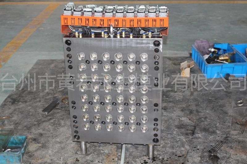 48 Cavities Hot Runner Plastic Injection Cap Mould