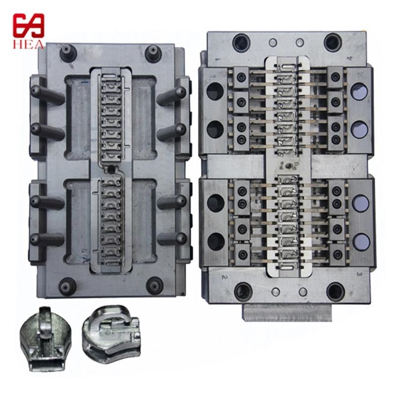 Zinc Snap-on Type Non Lock Zipper Slider Body Mould Making