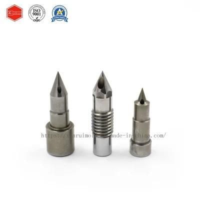 Tungsten Carbide Hot Runner Tips Mold Part Pengilangan Milling