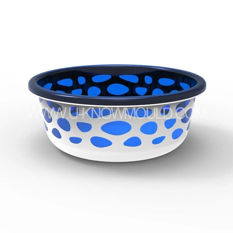 Two Color Washbasin Mold with Customizable Pattern/Plastic Basin Mould