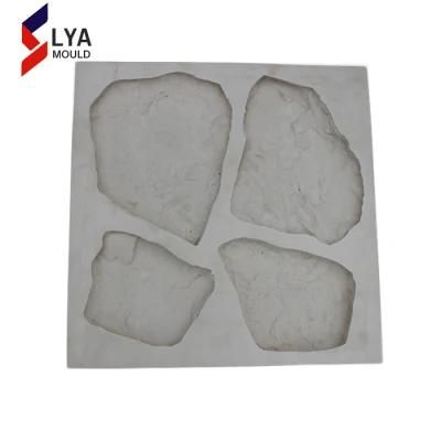 Artificial Rock Rubber Wall Tile Stone Molds for Decorative