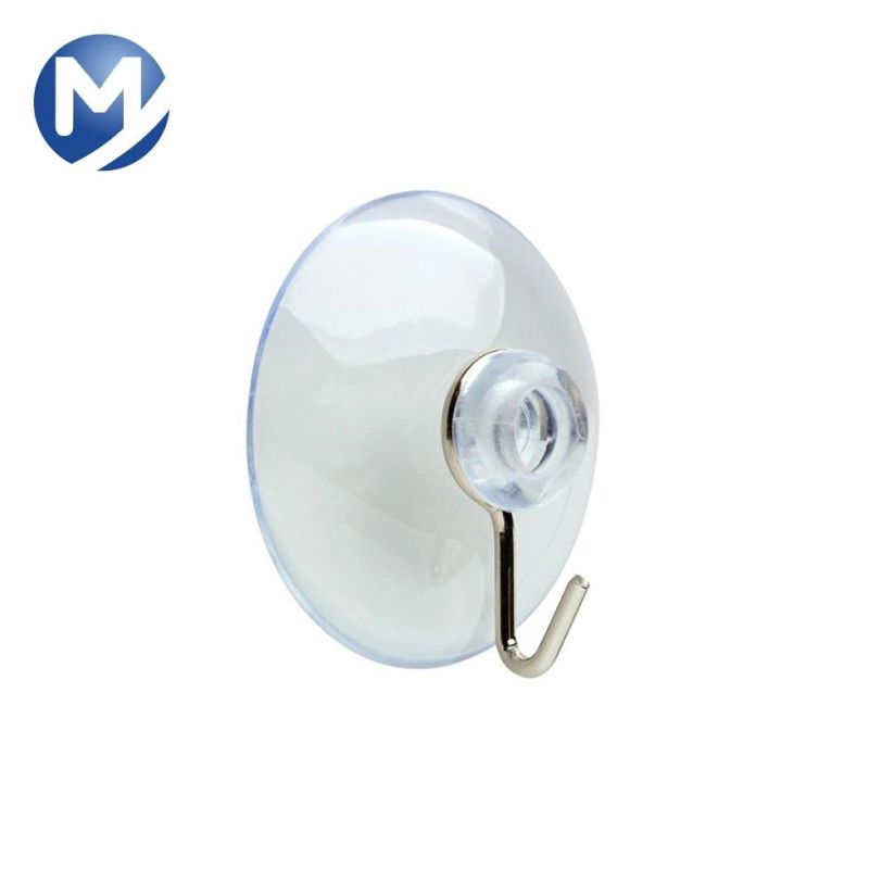 Customized Plastic Injection Molding Parts for Colorful Decorative Coat Hooks with Suction Cup