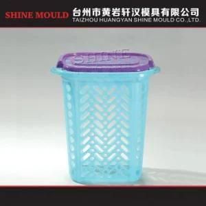 Rectangular Laundry Basket Plastic Injection Mould