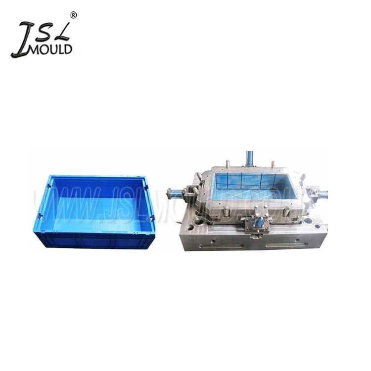 Injection Mold for Plastic Stack and Nest Bin