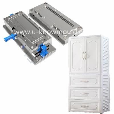 European Style Double Door Household Wardrobe Mould