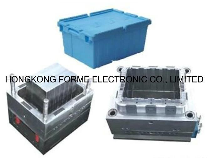 Plastic Injection Mould Crate Mold Design Manufacture for Turnover Box