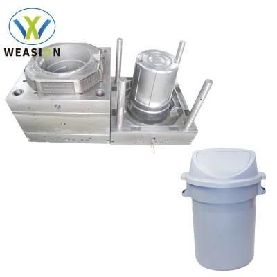 Reasonable Price Large Capacity Good Quality Plastic Outdoor Dustbin Mould Injection ...