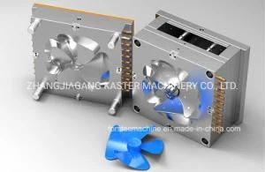 Single Cavity Plastic Table Fan Blade Injection Mould