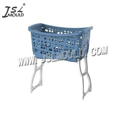 Customized Plastic Folding Legs Laundry Hamper Basket Mould